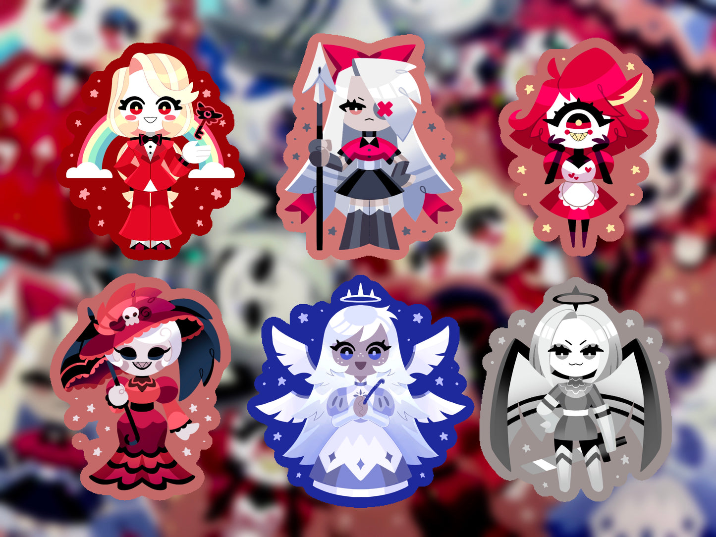 Hazbin Hotel Stickers