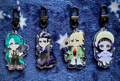 Elite Four Paldea Keychains