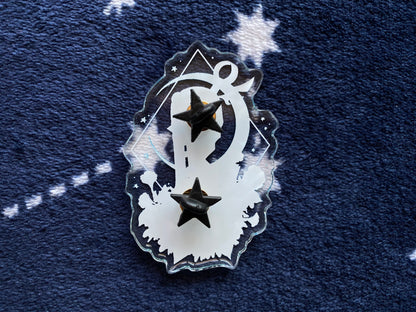 Sun and Moon Deties Pins