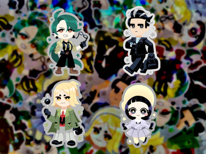 Elite Four Paldea Stickers