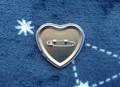 FEH Heart Shaped Bride Buttons