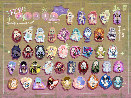 FEH OC Stickers!