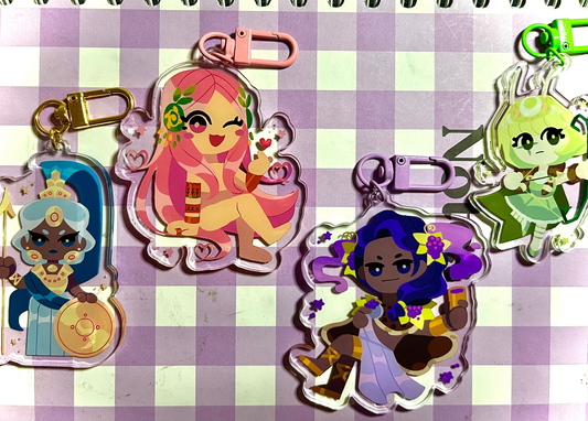 Hades Olympic Gods Keychains