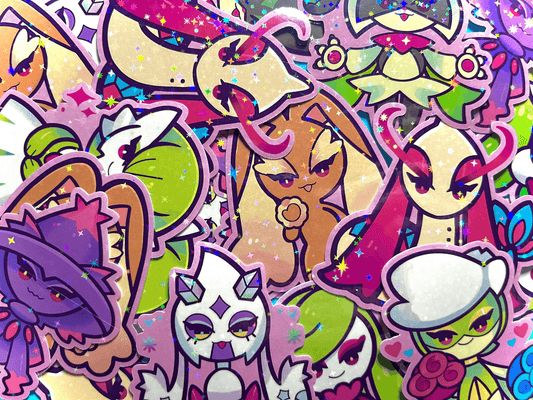 Girly Pokemon Stickers