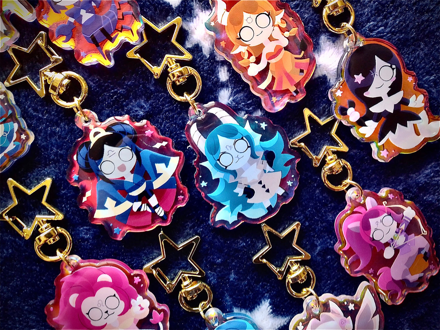 Zodiac Signs Keychains (Orignal)